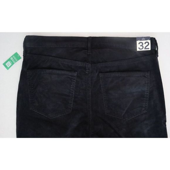 Gap Women's Sz 32 / 14 R Black Velvet Vintage Slim High Rise Jeans $80 - Picture 7 of 7